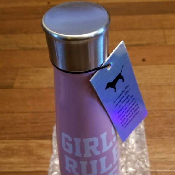 NEW PINK SWELL WATER BOTTLE . STAINLESS STEEL/SILICONE. HOLDS 23 OUNCES. - Picture 5 of 9